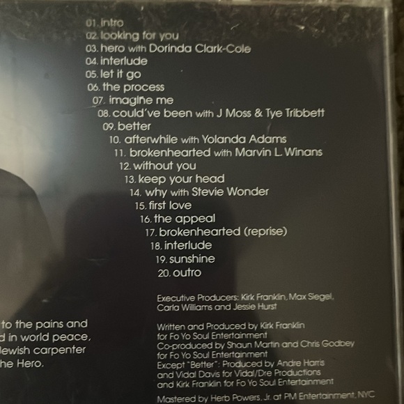 Kirk Franklin CD Bundle - Picture 3 of 3